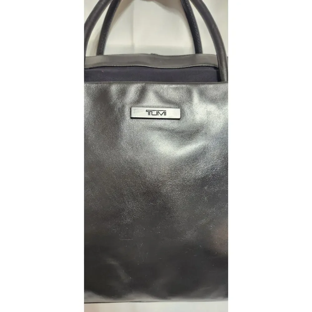 Tumi black nylon